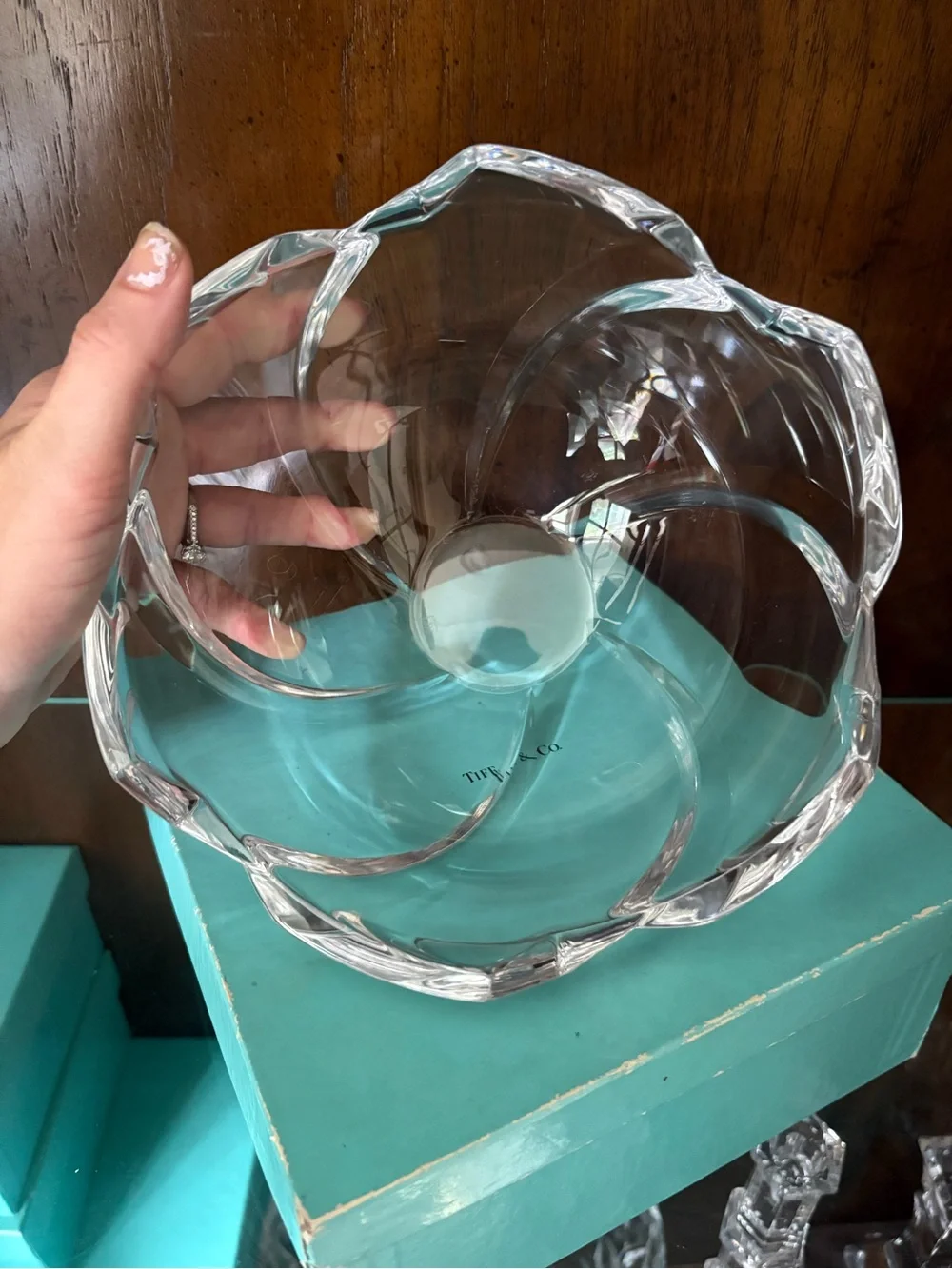 Tiffany & Co. designer glass